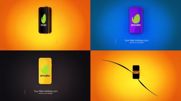 Videohive Phone Logo Reveal 23896333 Logo Stings template preview