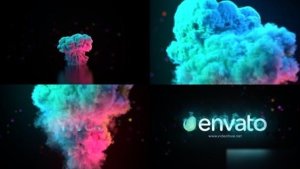 Videohive Colorful Smoke Logo Reveal 45395719 Logo Stings template preview