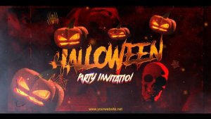 Videohive Halloween - Witch Hunt Party Video Displays template preview