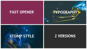 Videohive Fast Opener 19868398 Openers template preview