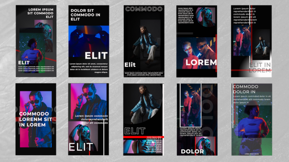 Videohive Minimal Stories 49204948 Product Promo template preview