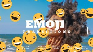 Videohive Emoji Transitions Elements template preview