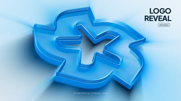 Videohive 3D Light Logo Reveal 61115574 Logo Stings template preview
