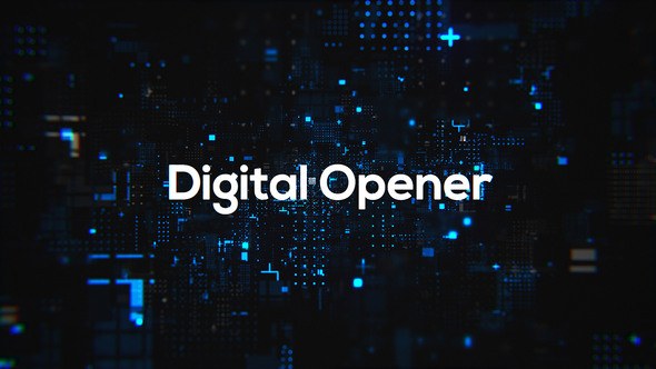 Videohive Digital Technology Opener Openers template preview