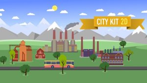 City Kit 2D Video Displays template preview