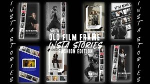 Videohive Old Film Frame Insta Stories вЂ“ Fashion Edition Broadcast-packages template preview