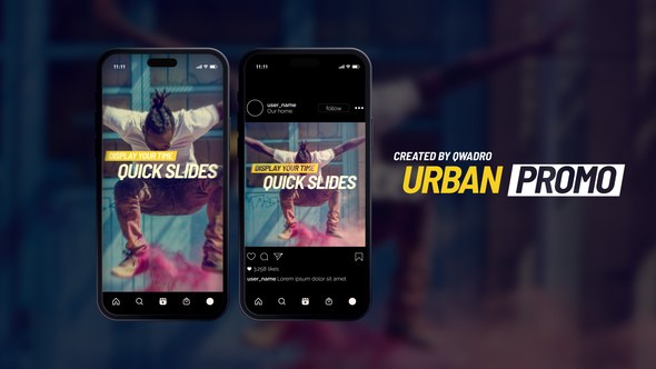 Videohive Vertical Urban Promo Reels Product Promo template preview