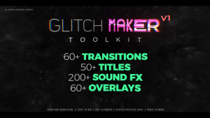 Glitchmaker Toolkit: 350+ Elements Video Displays template preview