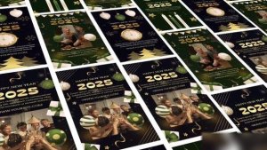 Videohive Happy New Year Instagram Story 55718384 Video Displays template preview