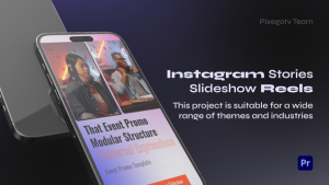 Instagram Reels Modern Stories Mogrt Premiere Pro template preview
