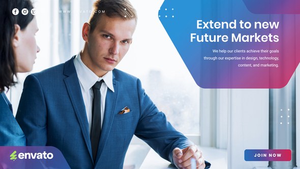 Videohive Corporate Business Presentation 56310100 Video Displays template preview