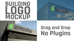 Videohive Building Logo Mockup Openers template preview