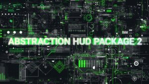 Videohive Abstraction HUD Pack 2 Elements template preview