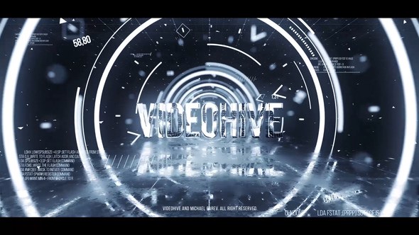 Videohive Hi-Tech Titles 23188156 Video Displays template preview