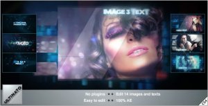 Videohive Blue Dna Slideshow Video Displays template preview