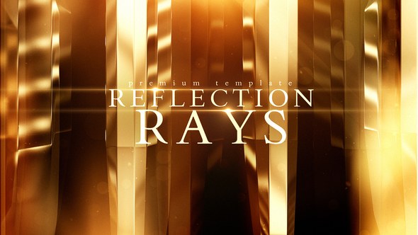 Videohive Reflection Rays Video Displays template preview