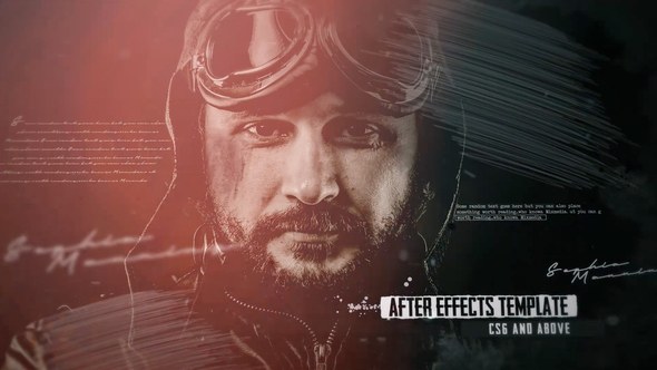 Videohive History Slideshow 22776531 Logo Stings template preview
