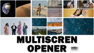 Videohive Multiscreen Slideshow | Split Screen Openers template preview
