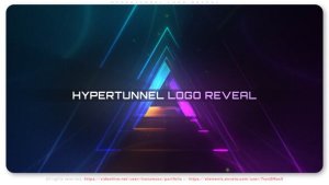 Videohive Hypertunnel Logo Reveal Logo Stings template preview