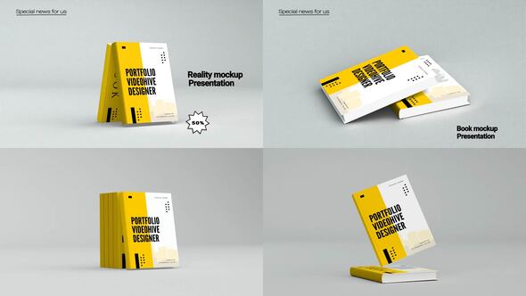Videohive Book Mockup 59161492 Product Promo template preview