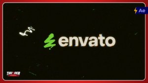 Videohive CRT Glitch Impact Intro Logo Stings template preview