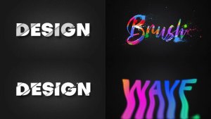 Videohive Text Effect - Artistic Style 04 Titles template preview