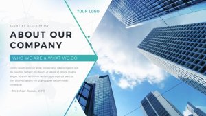 Videohive Company Presentation 48226395 Video Displays template preview