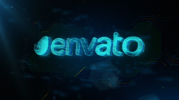 Videohive Circuit logo Reveal 19702967 Logo Stings template preview