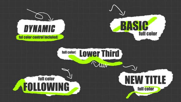 Videohive Scribble Text Animation 58891632 Titles template preview