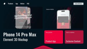 Videohive App Promo Mockup Product Promo template preview