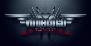 Videohive Heavy Metal Logo Stings template preview
