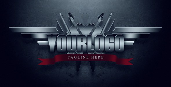 Videohive Heavy Metal Logo Stings template preview