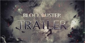 Blockbuster Trailer 8 Video Displays template preview