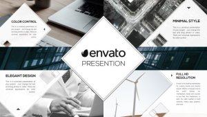 Videohive Geometric Presentation Video Displays template preview