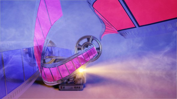 Videohive Cinema Film Logo Logo Stings template preview