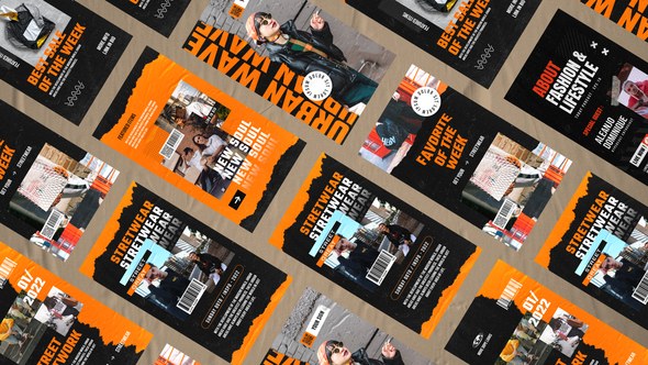 Videohive Exhale Urban Stories Product Promo template preview