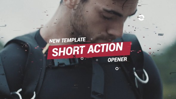 Short Action Opener Video Displays template preview