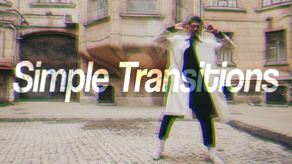 Videohive Simple Transitions Elements template preview