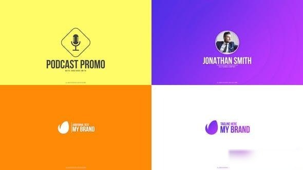Videohive Promo End Screens Logo Stings template preview