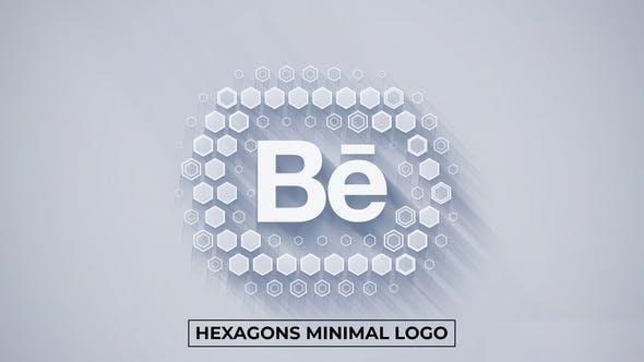 Videohive Hexagons Minimal Logo Reveal (14 in 1) Openers template preview
