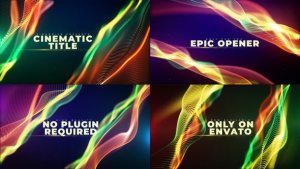 Videohive Abstract Particle - Form Cinematic Trailer Titles template preview