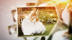 Videohive Secret of Love Video Displays template preview