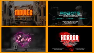 Videohive Cinematic Titles 57768529 Titles template preview