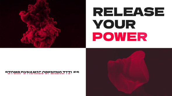 Stomp Dynamic Opening Titles | PP Premiere Pro template preview