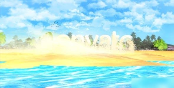 Videohive Island/Beach Summer Logo Logo Stings template preview
