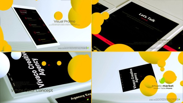 Videohive Tablet Mockup Product Promo template preview