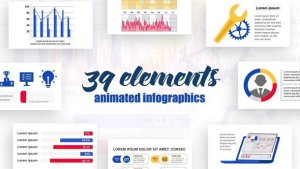 Infographics Vol.23 Video Displays template preview