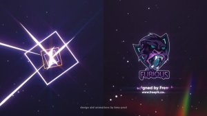 Videohive Light Streaks Logo Reveals Logo Stings template preview