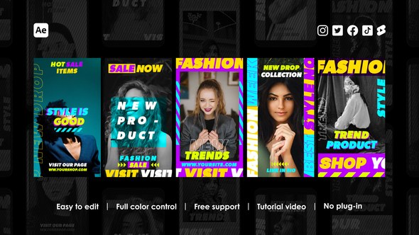 Videohive Mega Sale Instagram Stories 44827668 Product Promo template preview