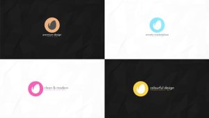 Logo ident 1 - Minimalist Intro Video Displays template preview